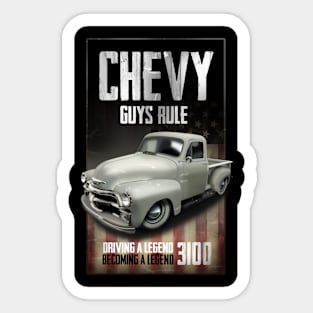 Chevy 3100 Truck Sticker